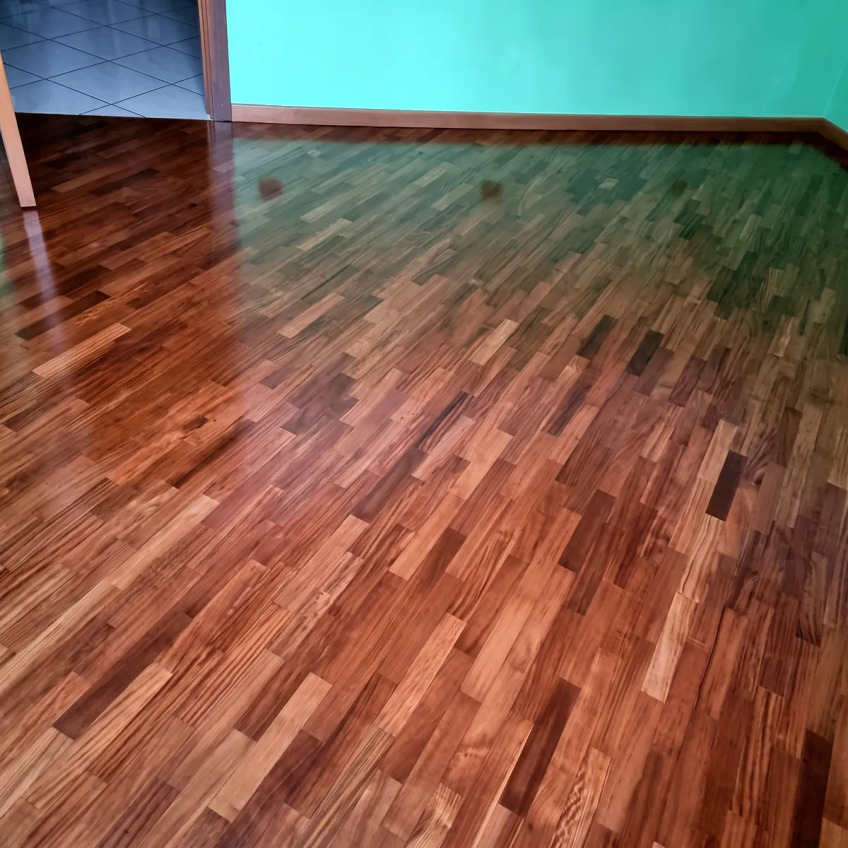Parquet levigato e rifinito da Andrea Palmioli