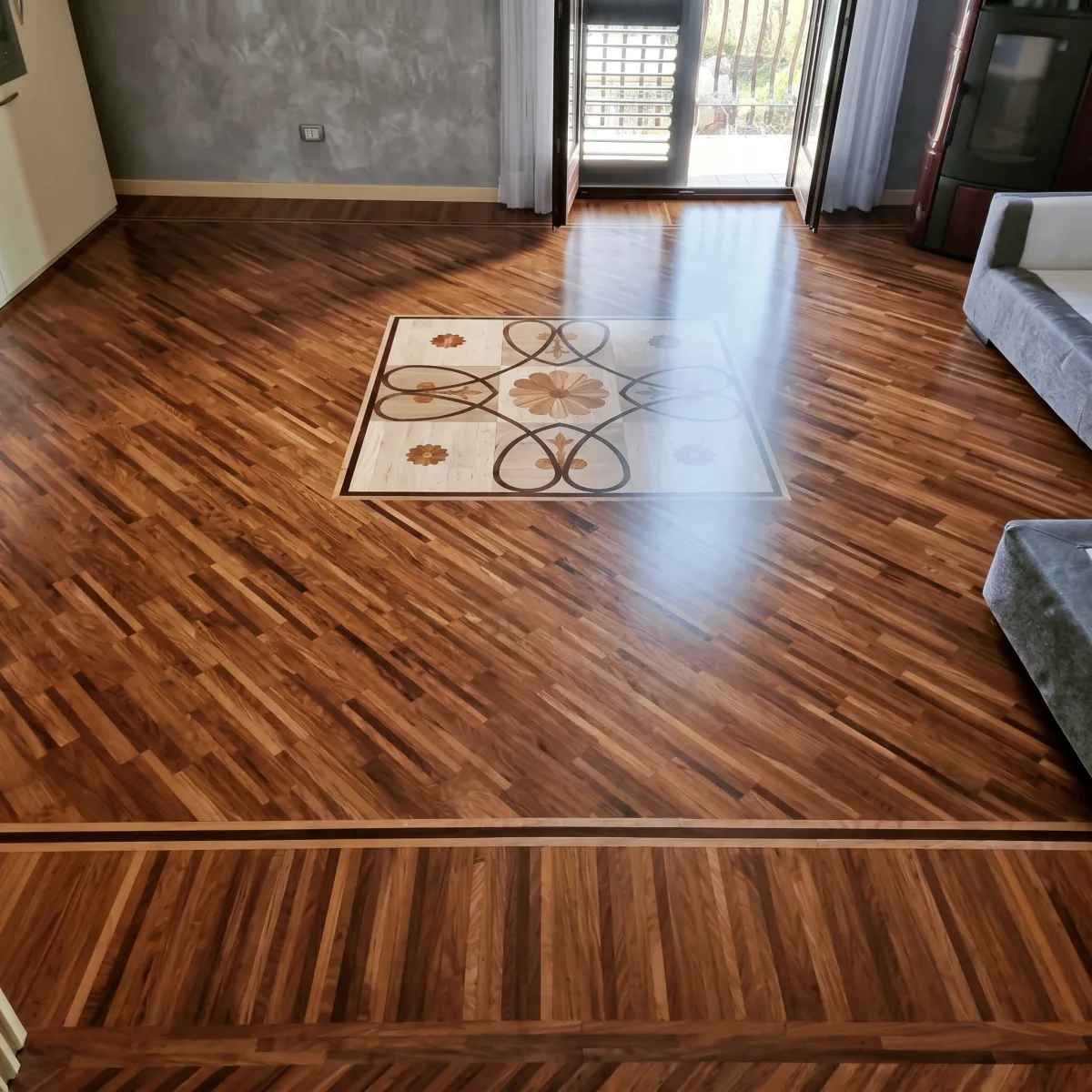Parquet levigato e rifinito da Andrea Palmioli